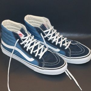 Vans Sk8-Hi Slim Blue Size 9.5